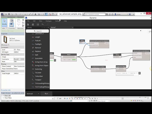 فیلم آموزشی: با Dynamo پارامترهای Revit را دریافت و تنظیم کنید با زیرنویس فارسی