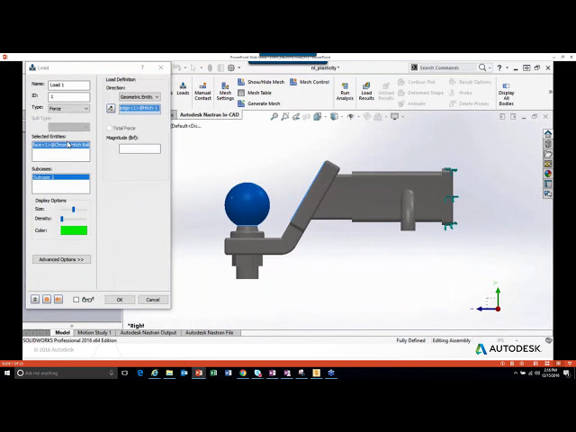 فیلم آموزشی: با Autodesk Nastran کارایی SolidWorks خود را افزایش دهید با زیرنویس فارسی