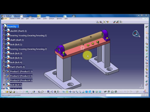 فیلم آموزشی: محصول Catia V5، مجموعه ذخیره مدیریت یا پشتیبان با زیرنویس فارسی