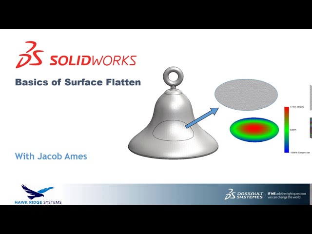 فیلم آموزشی: مبانی SOLIDWORKS Surface Flatten با زیرنویس فارسی