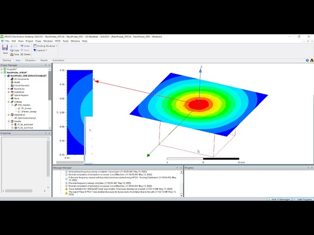 فیلم آموزشی: داده های میدان نزدیک را از Ansys HFSS ترسیم و صادر کنید با زیرنویس فارسی