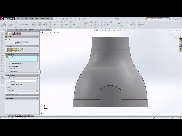 فیلم آموزشی: SOLIDWORKS TUTORIAL : TENT LIGHT BULB Part 1/3 با زیرنویس فارسی