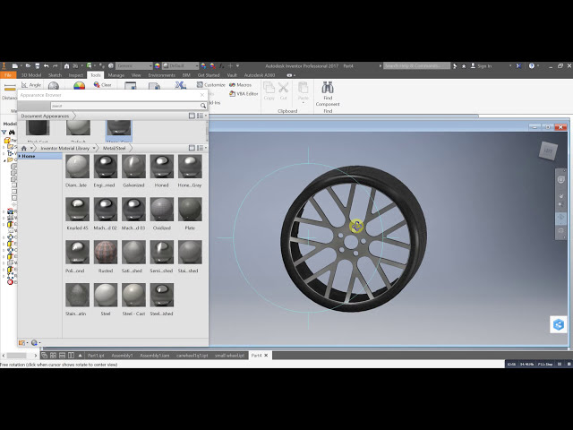 فیلم آموزشی: آموزش ساخت چرخ های مسابقه ای در Autodesk Inventor
