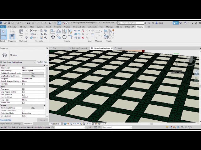 فیلم آموزشی: LID - طراحی در Revit با اشیاء TRUEGRID BIM. با زیرنویس فارسی