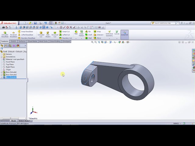 فیلم آموزشی: 3D SolidWorks, Exercises 10 Tube Hanger