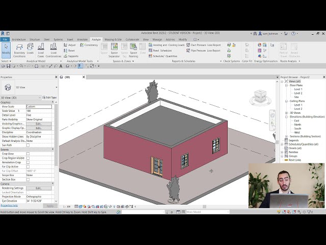 فیلم آموزشی: تجزیه و تحلیل بهینه سازی انرژی با استفاده از (Autodesk Revit & Insight) + تولید قالب گزارش با زیرنویس فارسی