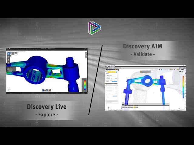 فیلم آموزشی: شبیه سازی ساختاری - ANSYS Discovery Live to AIM