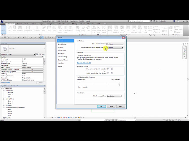 فیلم آموزشی: Revit - پشتیبان گیری و فرکانس نوشتن | BIMv