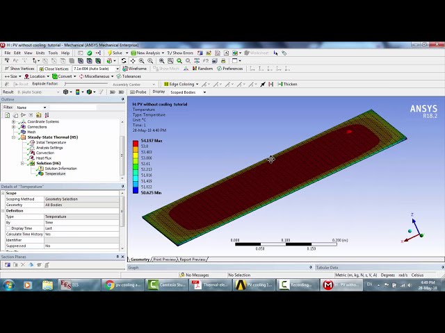 فیلم آموزشی: خنک کردن پنل خورشیدی PV با استفاده از رابط حرارتی Ansys و Fluent، رابط جامد سیال FSI با زیرنویس فارسی