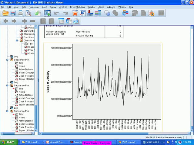 فیلم آموزشی: تجزیه و تحلیل سری های زمانی در SPSS