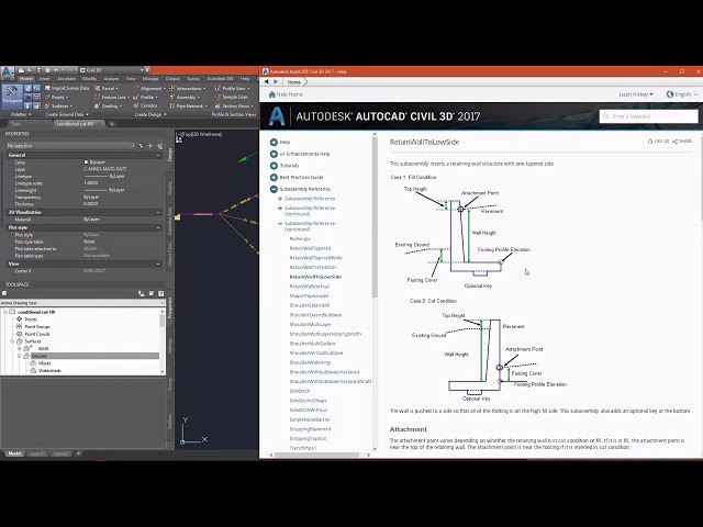 فیلم آموزشی: Autocad Civil 3D: درس 4.3: مجموعه برش شرطی پر با زیرنویس فارسی