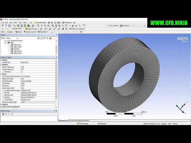 فیلم آموزشی: ✅ ANSYS MESHING - Hexahedral Mesh - Intermediate Tutorial 3 - Part 2/2