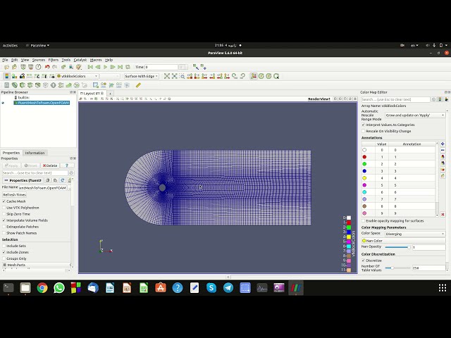 فیلم آموزشی: نحوه وارد کردن مش Ansys مش به OpenFoam (جریان روی سیلندر در OpenFoam) با زیرنویس فارسی