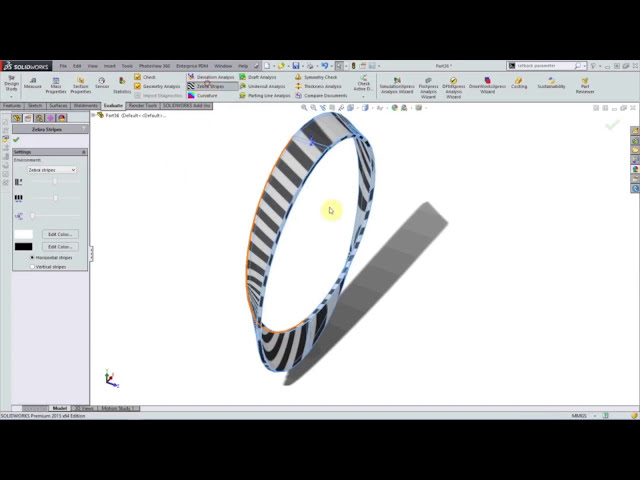 فیلم آموزشی: نکته فنی ویدیویی: نحوه ایجاد نوار Mobius در SOLIDWORKS با زیرنویس فارسی