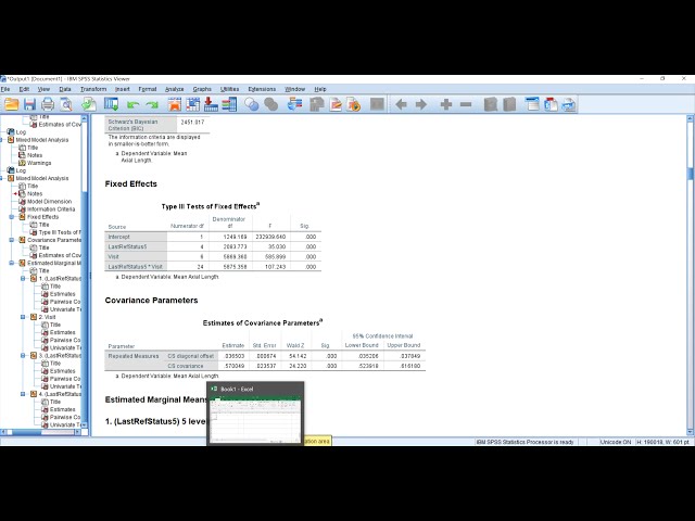 فیلم آموزشی: SPSS Proc Mixed با زیرنویس فارسی