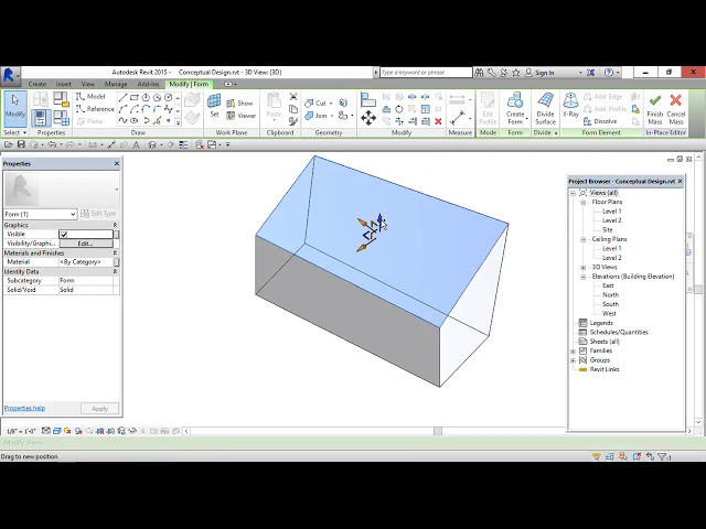 فیلم آموزشی: فرم جامد اکستروژن را در revit ایجاد کنید با زیرنویس فارسی