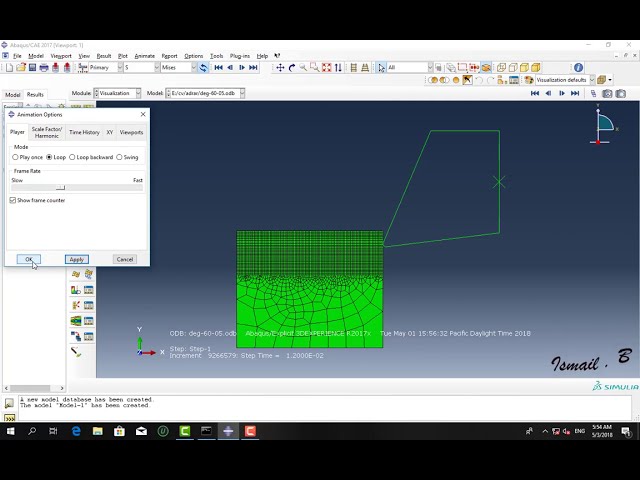 فیلم آموزشی: برش فلز- نحوه رسم منحنی نیرو/زمان با استفاده از #abaqus