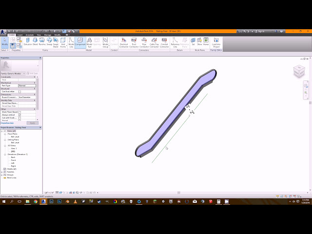 فیلم آموزشی: پله برقی پارامتریک - آموزش Revit با زیرنویس فارسی