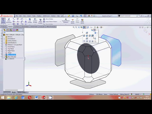 فیلم آموزشی: آموزش طراحی مکانیزم چرخ جغجغه ای solidworks قسمت 1