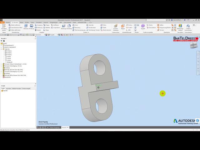 فیلم آموزشی: آموزش اصول اولیه قطعات Autodesk Inventor با زیرنویس فارسی