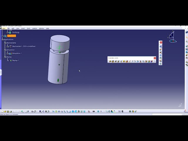 فیلم آموزشی: CATIA V5 : اتصال استوانه ای V/S REVOLUTE - چگونه، چه زمانی و کجا استفاده شود!!! با زیرنویس فارسی