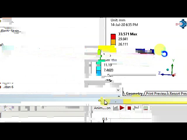 فیلم آموزشی: Ansys، بار نقطه ای روی صفحه کنسول | مشکل بار نقطه ای تحت ارتعاش توسط Ansys حل می شود