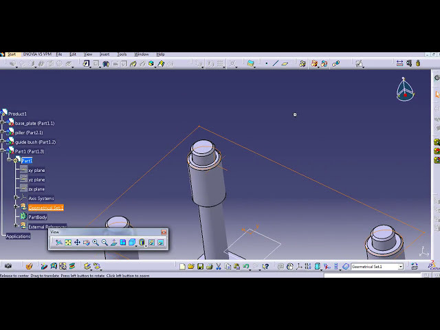 فیلم آموزشی: اسمبلی Top Down با نمونه ابزار مطبوعاتی در CATIA توضیح داده شده است با زیرنویس فارسی