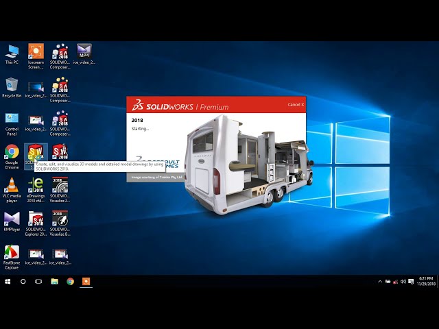 فیلم آموزشی: نحوه نصب و فعال سازی SolidWorks 2018 در ویندوز 10 با زیرنویس فارسی