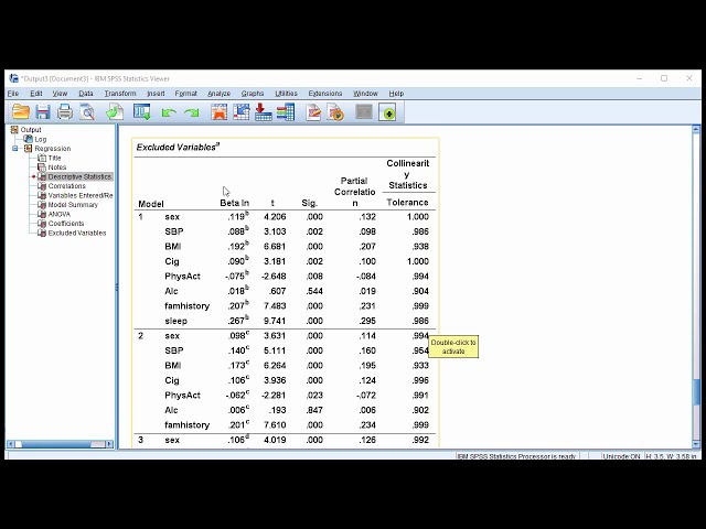 فیلم آموزشی: V14.7 - رگرسیون چندگانه گام به گام در SPSS با زیرنویس فارسی