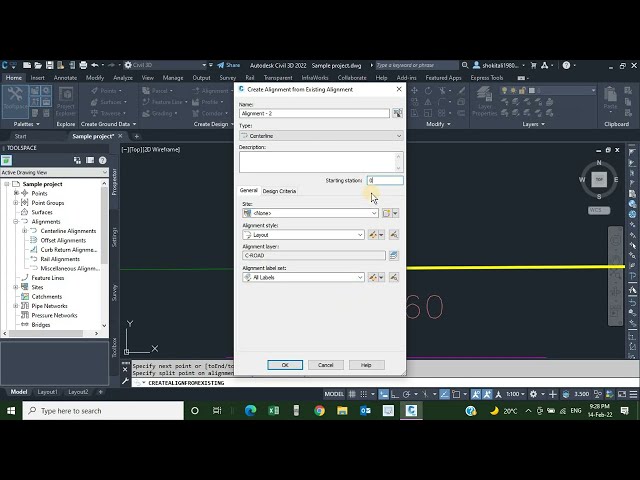 فیلم آموزشی: ایجاد تراز از ترازهای موجود در civil 3d