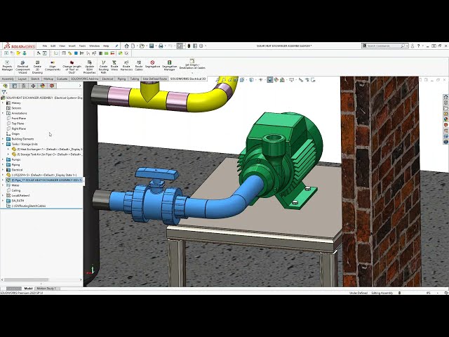 فیلم آموزشی: SOLIDWORKS Electrical: نگاهی دقیق تر به نمودارهای لوله کشی و ابزار دقیق با زیرنویس فارسی