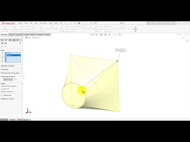 فیلم آموزشی: SOLIDWORKS | نحوه استفاده از ویژگی LOFT #solidworks با زیرنویس فارسی