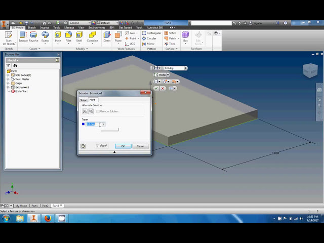 فیلم آموزشی: معادلات پارامتری در Autodesk Inventor با زیرنویس فارسی