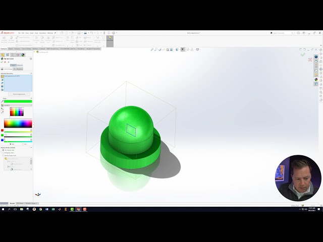 فیلم آموزشی: مدیریت ظاهر در Solidworks: رنگ و بافت با زیرنویس فارسی