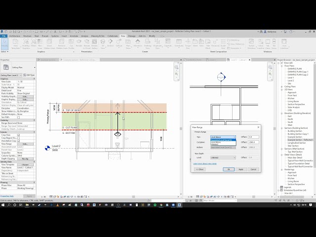 فیلم آموزشی: Revit View Range Settings - آموزش کامل با زیرنویس فارسی