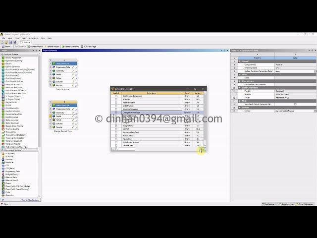 فیلم آموزشی: تغییر نوع تماس بین LoadSteps - ANSYS Workbench