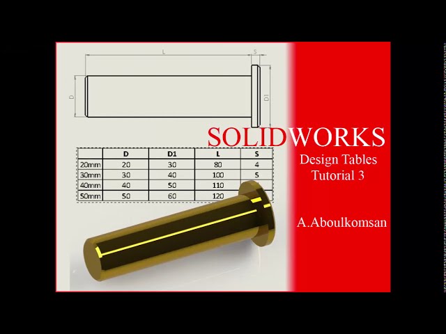 فیلم آموزشی: SolidWorks - طراحی جدول - آموزش 3 - درج در طراحی