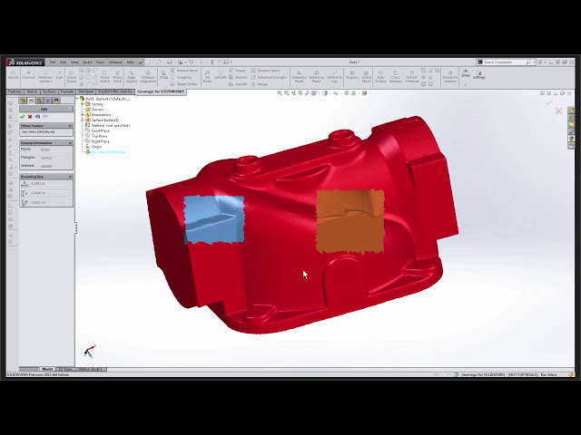 فیلم آموزشی: SOLIDWORKS - مهندسی معکوس با Geomagic برای SOLIDWORKS با زیرنویس فارسی