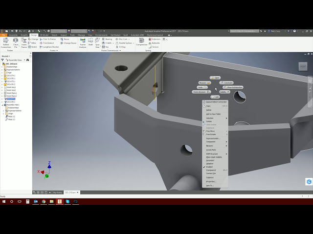 فیلم آموزشی: ویژگی های مونتاژ | Autodesk Inventor با زیرنویس فارسی