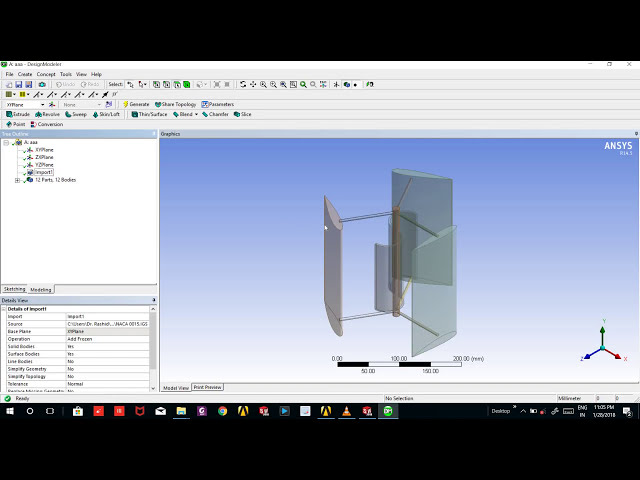 فیلم آموزشی: نحوه وارد کردن مدل Solidworks به ANSYS Workbench با زیرنویس فارسی