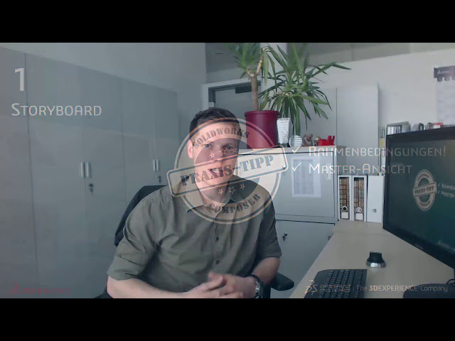 فیلم آموزشی: SOLIDWORKS Composer Animations-Serie: Teil 1 - STORYBOARD با زیرنویس فارسی