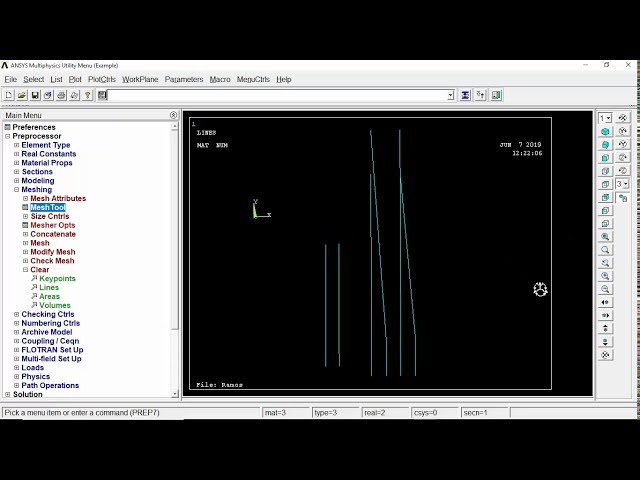 فیلم آموزشی: نحوه مدل سازی تیر بتنی پیش تنیده در ANSYS Mechanical APDL 2 با زیرنویس فارسی