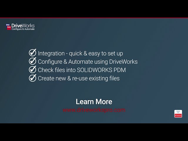 فیلم آموزشی: مدیریت فایل های DriveWorks Pro خود در SOLIDWORKS PDM Professional