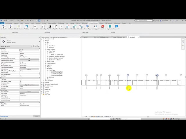 فیلم آموزشی: ویرایش نماهای بخش Revit (محدوده مشاهده، افست کلیپ دور) با زیرنویس فارسی