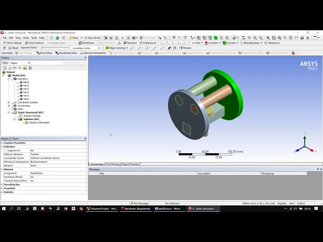 فیلم آموزشی: Ansys یک ماده جدید درج کنید