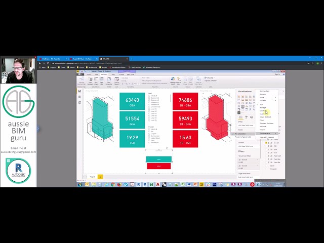 فیلم آموزشی: Revit Feasibility to Power BI (امکان سنجی قسمت 11) با زیرنویس فارسی