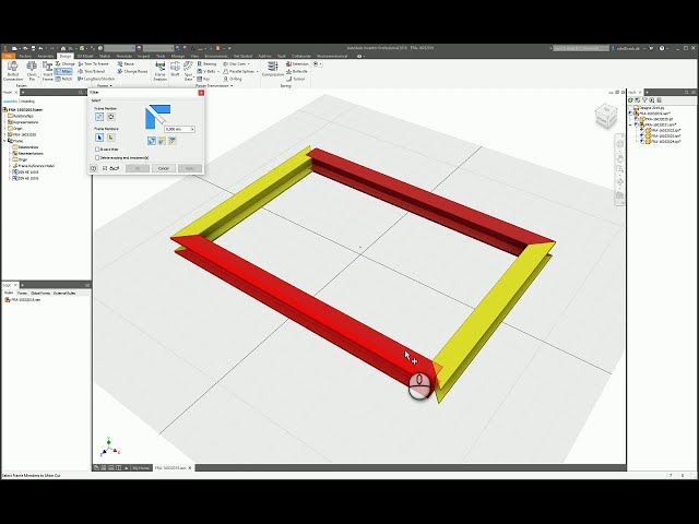 فیلم آموزشی: Autodesk Inventor | فریم ژنراتور | استفاده مجدد