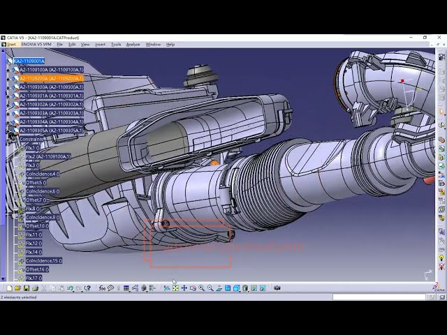 فیلم آموزشی: طراحی دستگاه سیستم ورودی هوا در CATIA