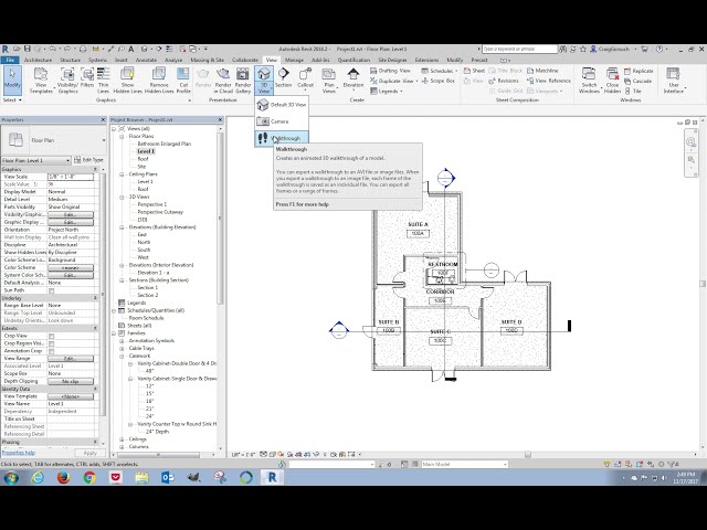 فیلم آموزشی: 13-9 بخش پرسپکتیو Revit Cutaway با زیرنویس فارسی