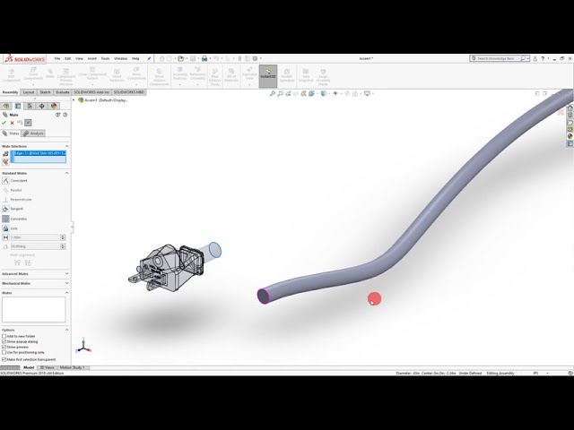 فیلم آموزشی: مدل کابل برق در Solidworks! آموزش برای مبتدیان مطلق با زیرنویس فارسی